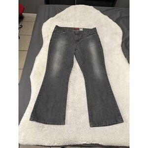 Levis 515 Jeans Womens Medium Gray Nouveau Boot Cut Low Rise 14 Petite Made USA